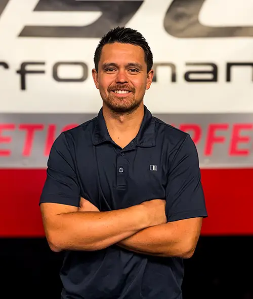 Portrait of Dr. Kousei Mattox, physical therapist at DSC Performance